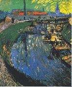 Vincent Van Gogh The channel oil painting reproduction
